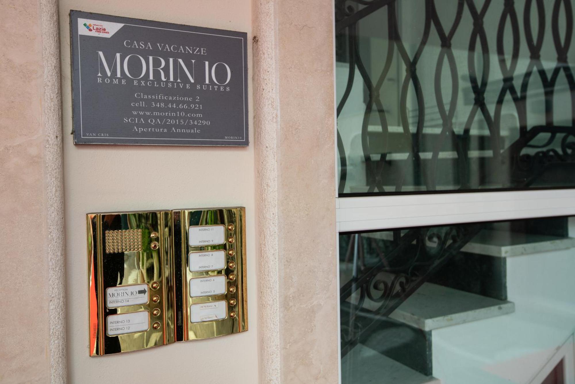 Morin 10 Rome Exclusive Suites Kültér fotó